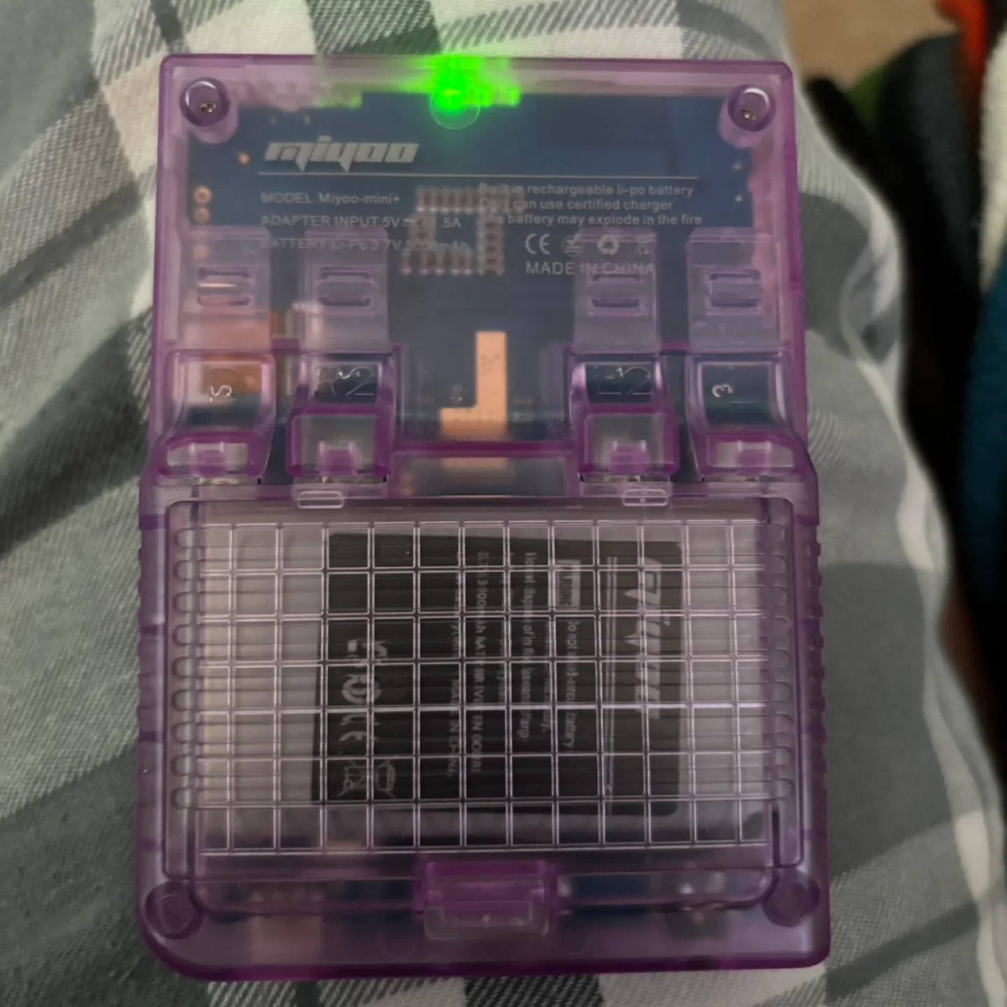 Miyoo Mini Plus game console image indicator(2)