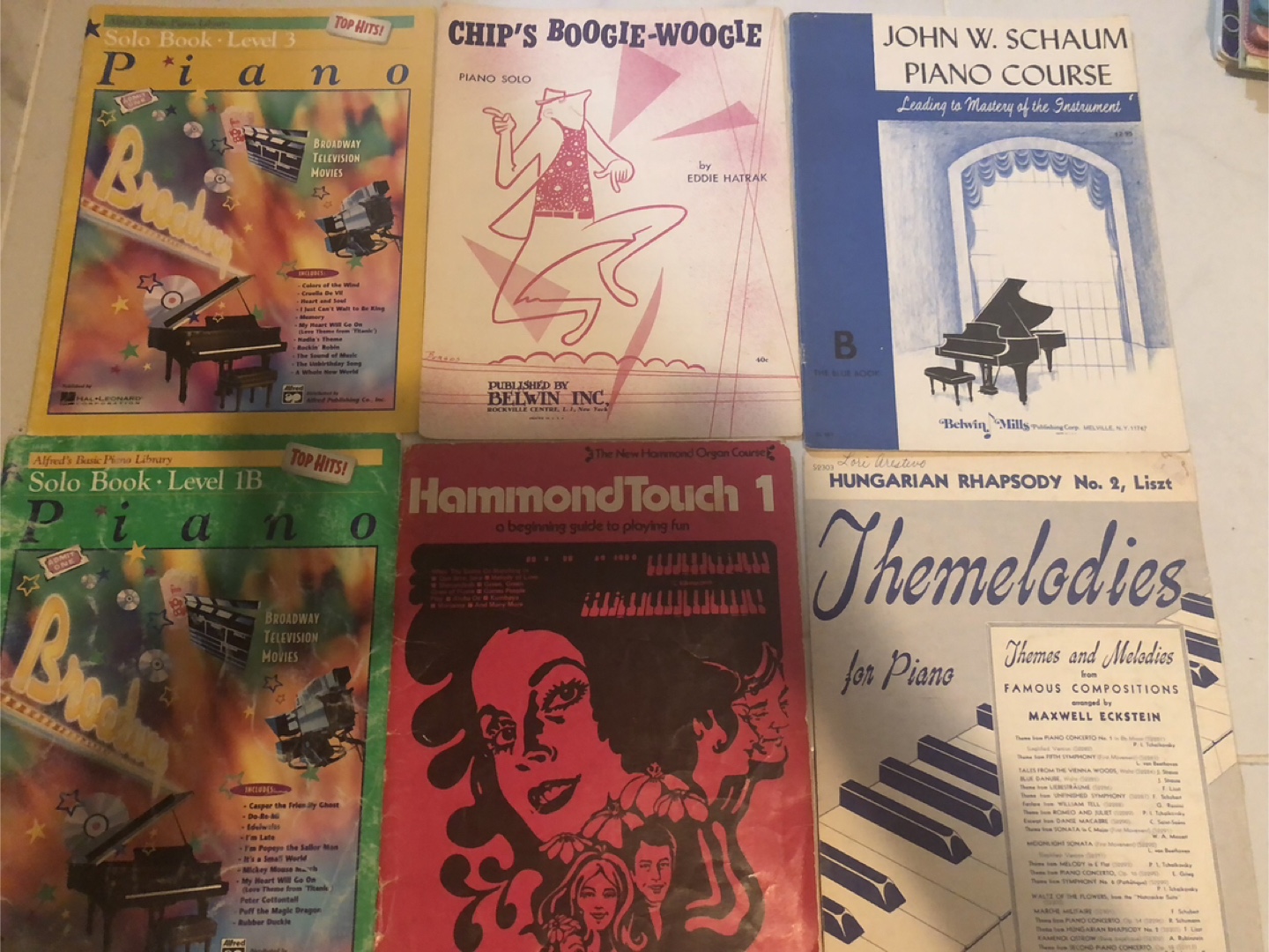 Piano Books