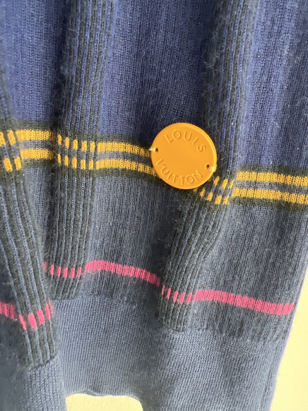 Louis Vuitton Blue Plaid Top - Size M - photo 3