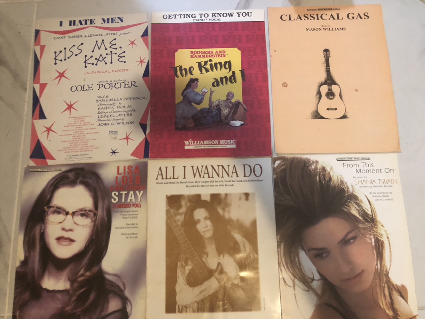 Collection of Sheet Music