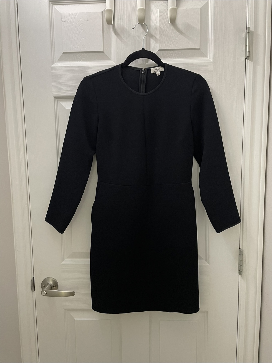 Wilfred Black Mini Dress - Size 2