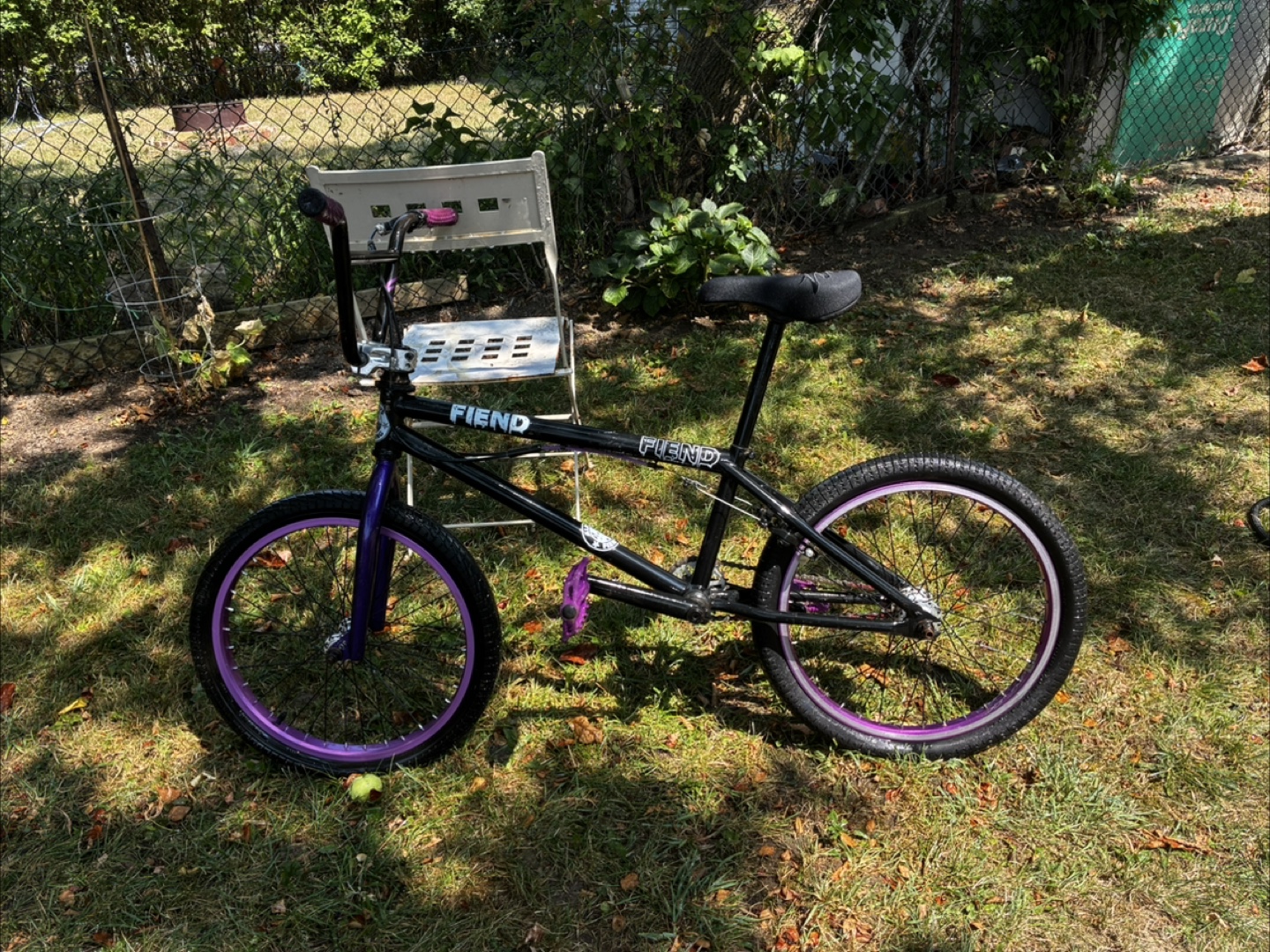 Fiend BMX Bike - Black & Purple