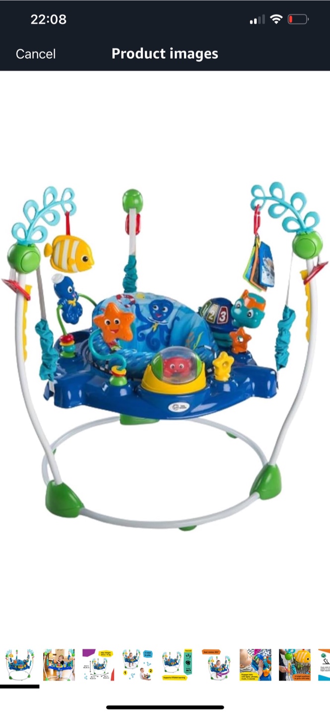 Baby Einstein Neptune's Ocean Discovery Jumper, 15+ Months - photo 2