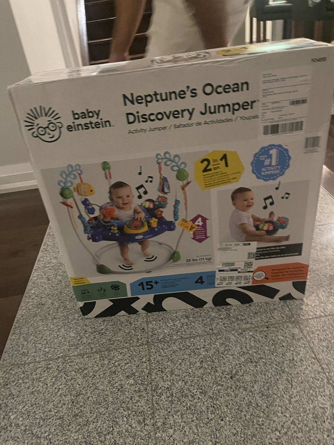 Baby Einstein Neptune's Ocean Discovery Jumper, 15+ Months