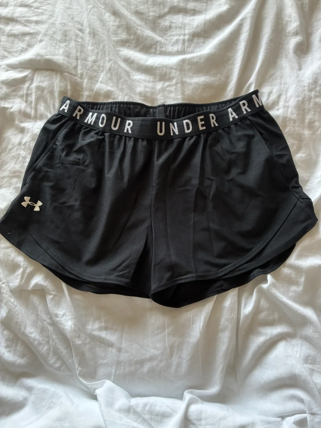Under Armour HeatGear Black Shorts - Large thumbnail