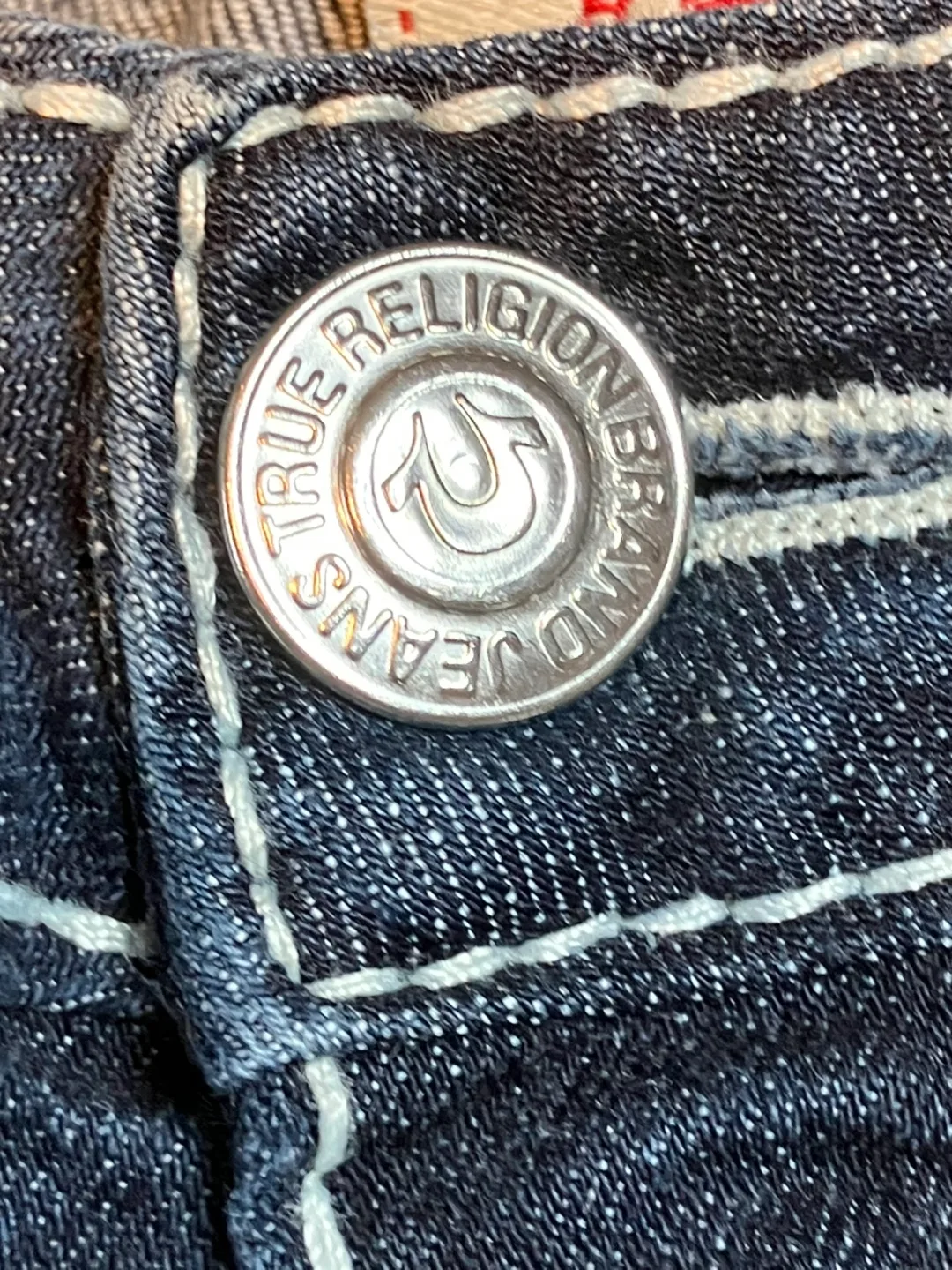 True Religion Hi-Rise Bootcut Jeans, Size 28 image indicator(7)