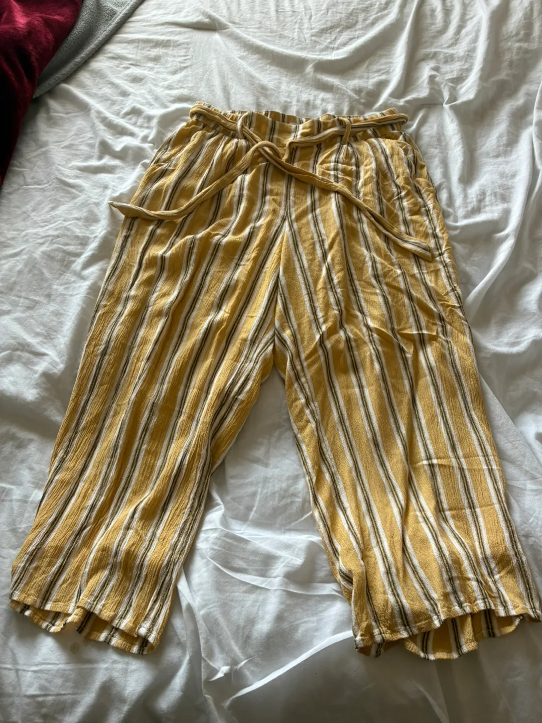 Hollister Ultra High-Rise Striped Pants - Size L thumbnail