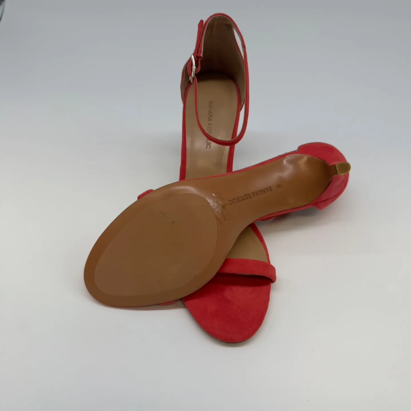 Banana Republic Seacral Bare High Heel Sandals – Women’s Size 9 image indicator(5)