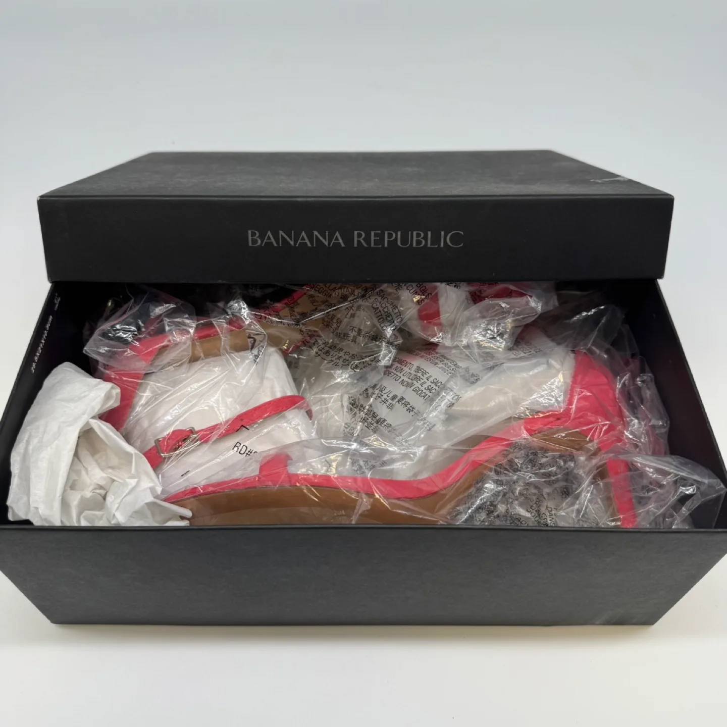 Banana Republic Seacral Bare High Heel Sandals – Women’s Size 9 image indicator(7)