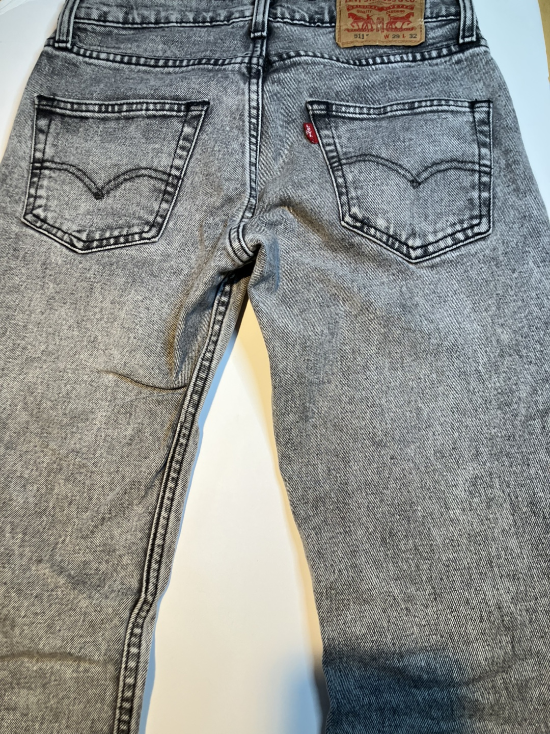 Levi's 511 Jeans, W29 L32, Grey - photo 4