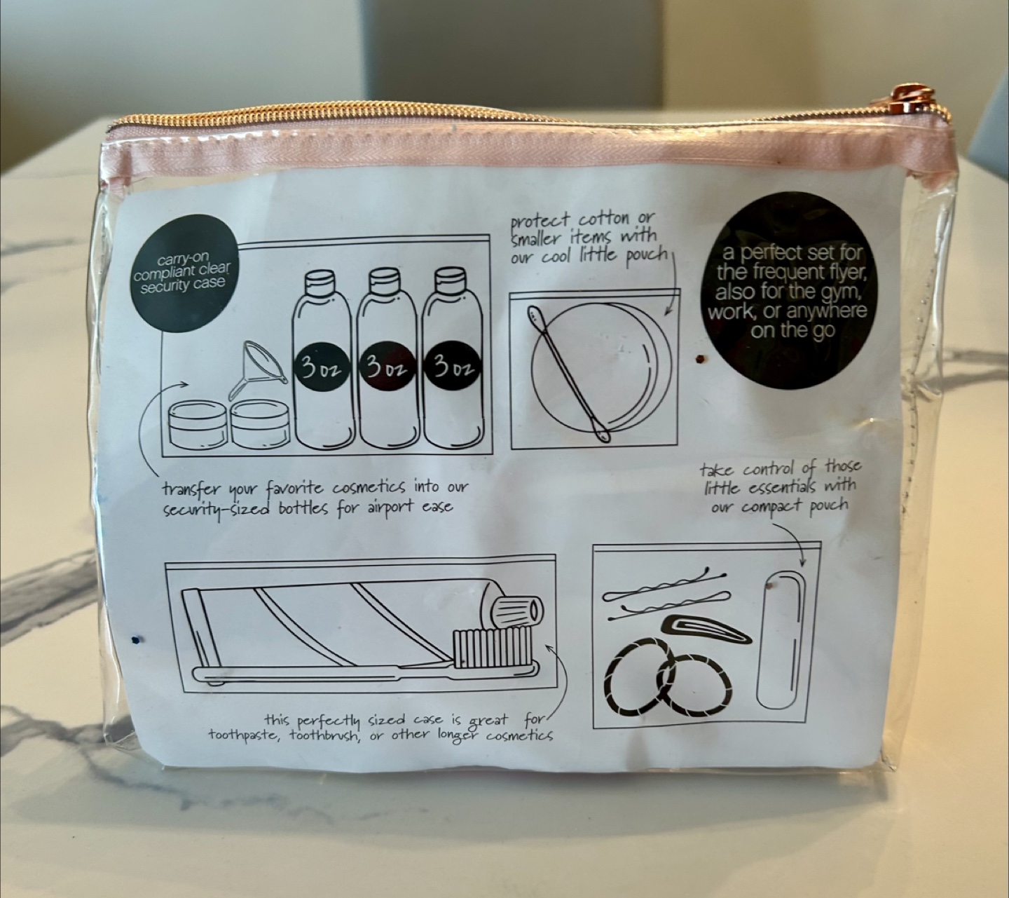 Going Places Travel Toiletry Set - New! - photo 3