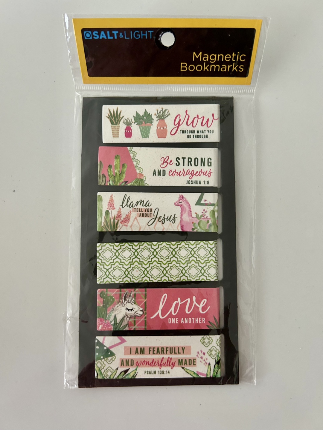Salt & Light Magnetic Bookmarks - New