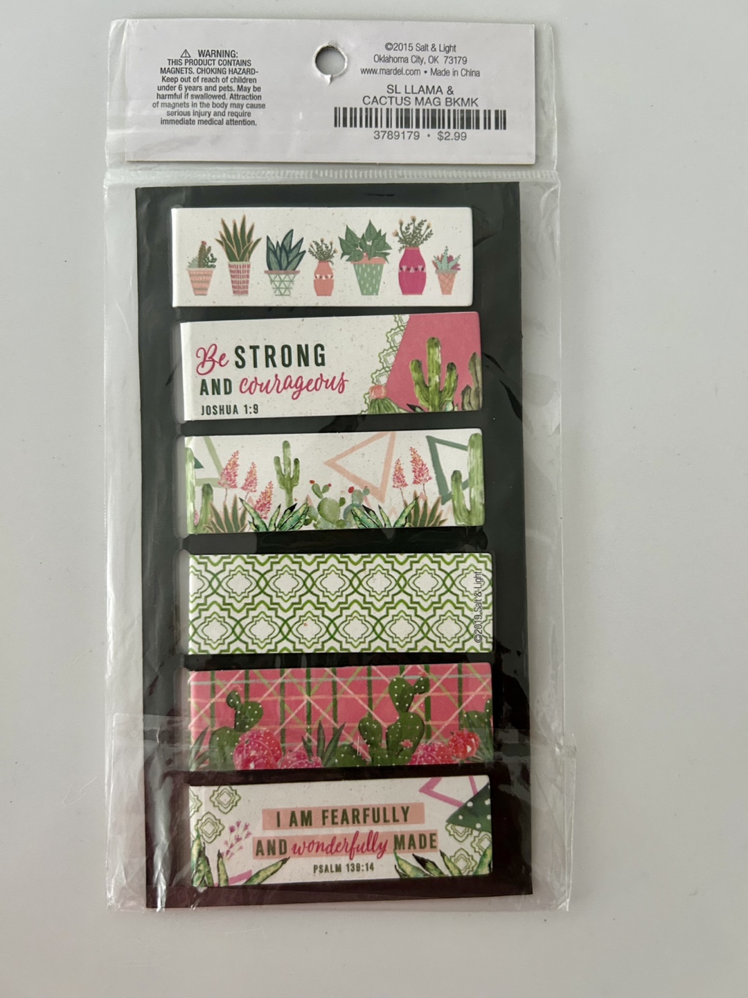 Salt & Light Magnetic Bookmarks - New - photo 3