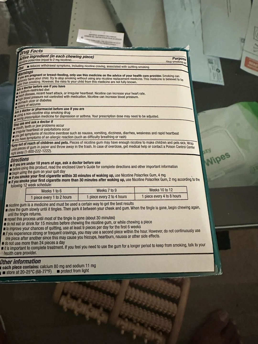 Basic Care Nicotine Gum - 220 Pieces image indicator(4)