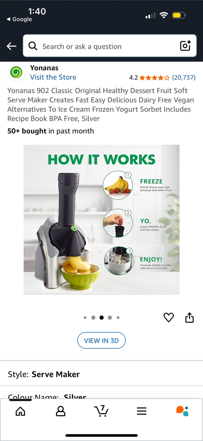 Yonanas 902 Classic Healthy Dessert Maker - photo 4