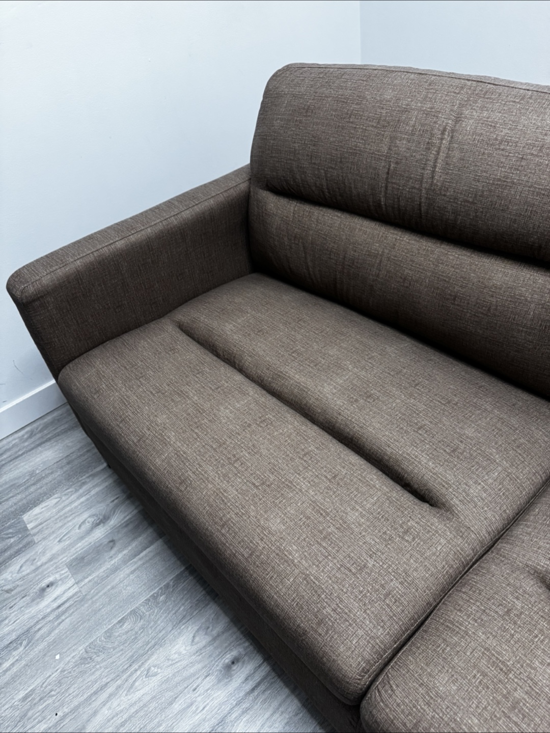 Elegant brown sofa - photo 2