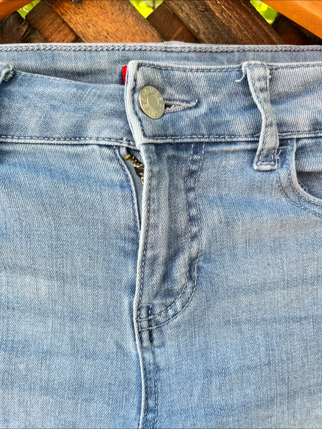 Guess Los Angeles Jeans - Light Wash, Distressed image indicator(5)