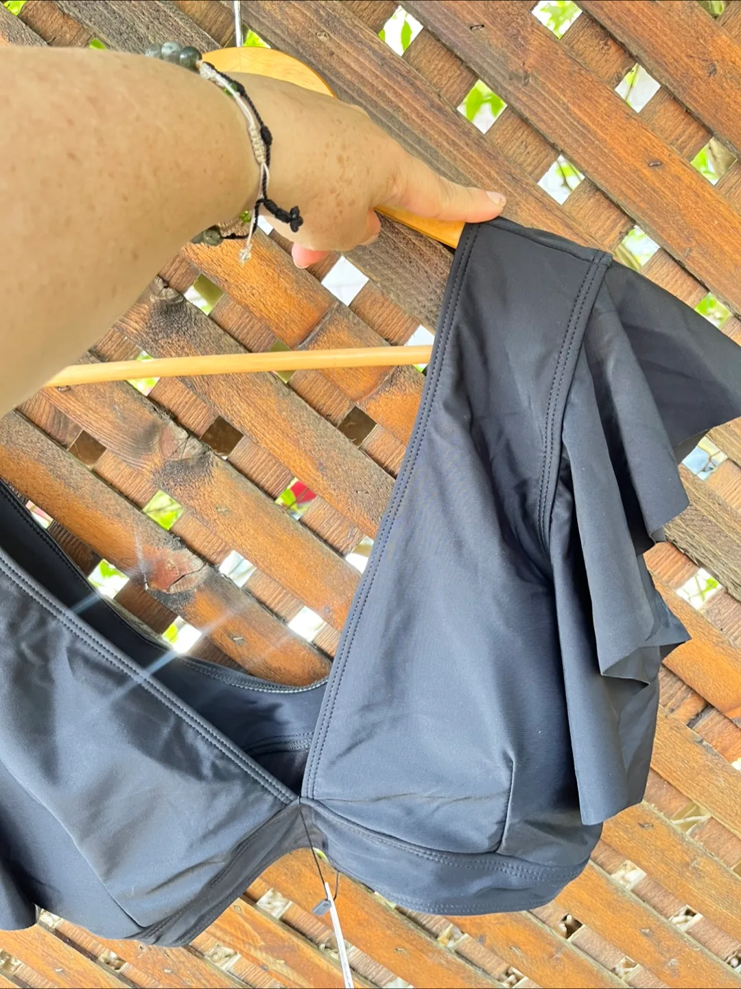 Sportlike Black Swim Top - Size L image indicator(2)