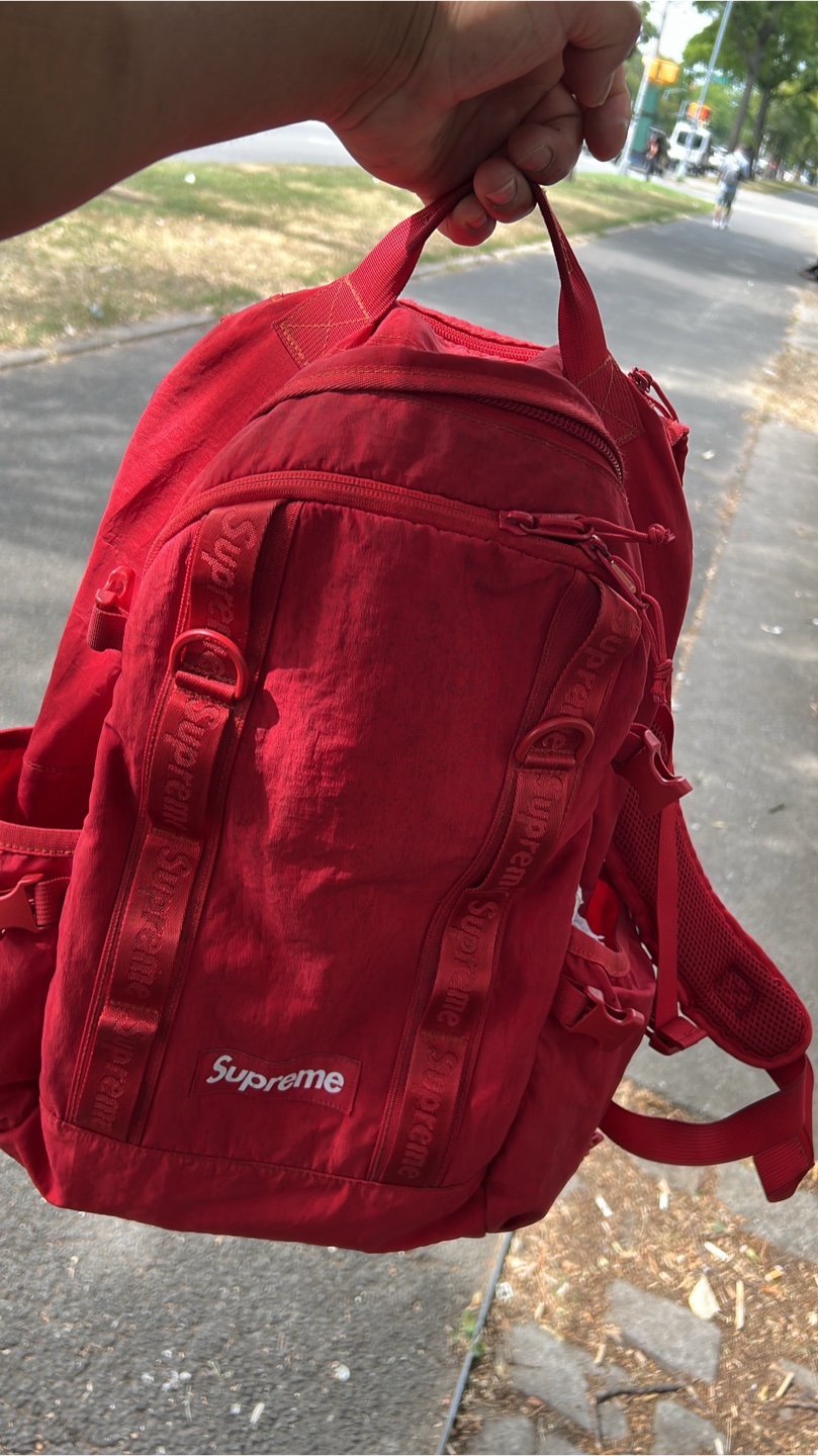 Supreme Cordura Red Backpack