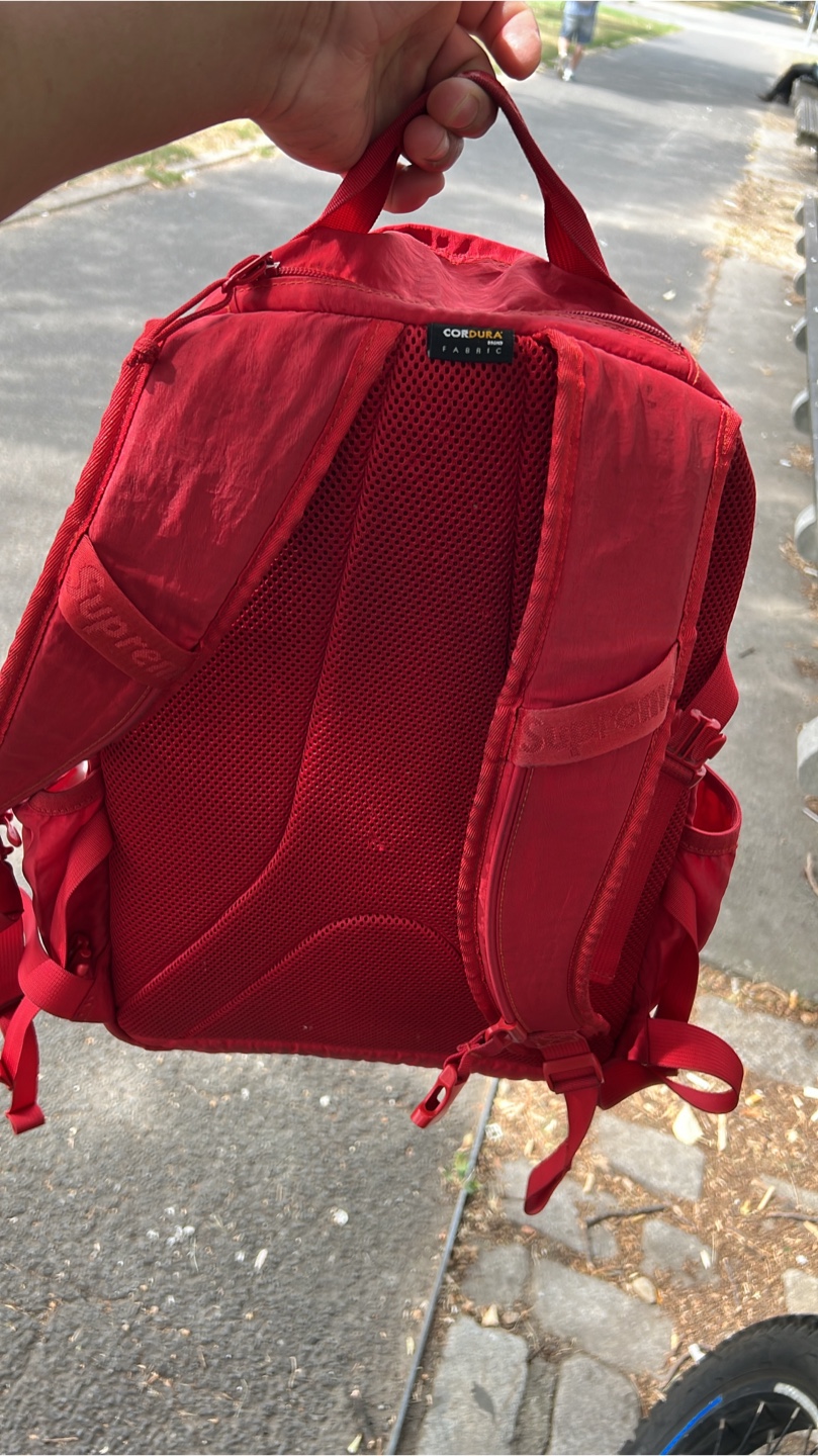 Supreme Cordura Red Backpack - photo 2