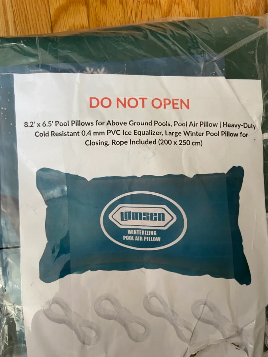 New Tomsen Winterizing Pool Air Pillow - 8.2' x 6.5' thumbnail