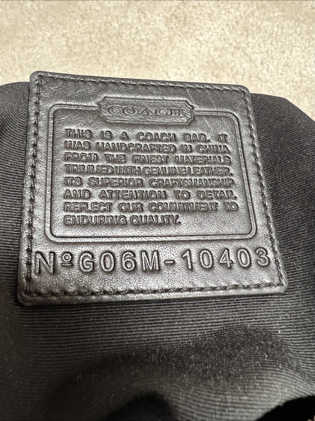 Coach Black leather Crossbody Purse - photo 4