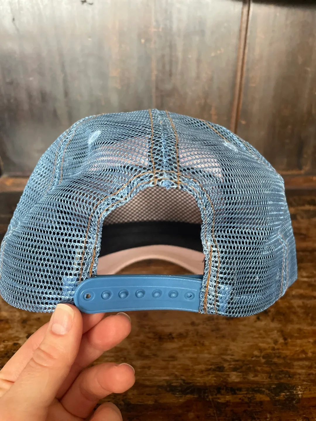 ORIGINAL Y2K Von Dutch Pink & Blue Trucker Hat image indicator(5)