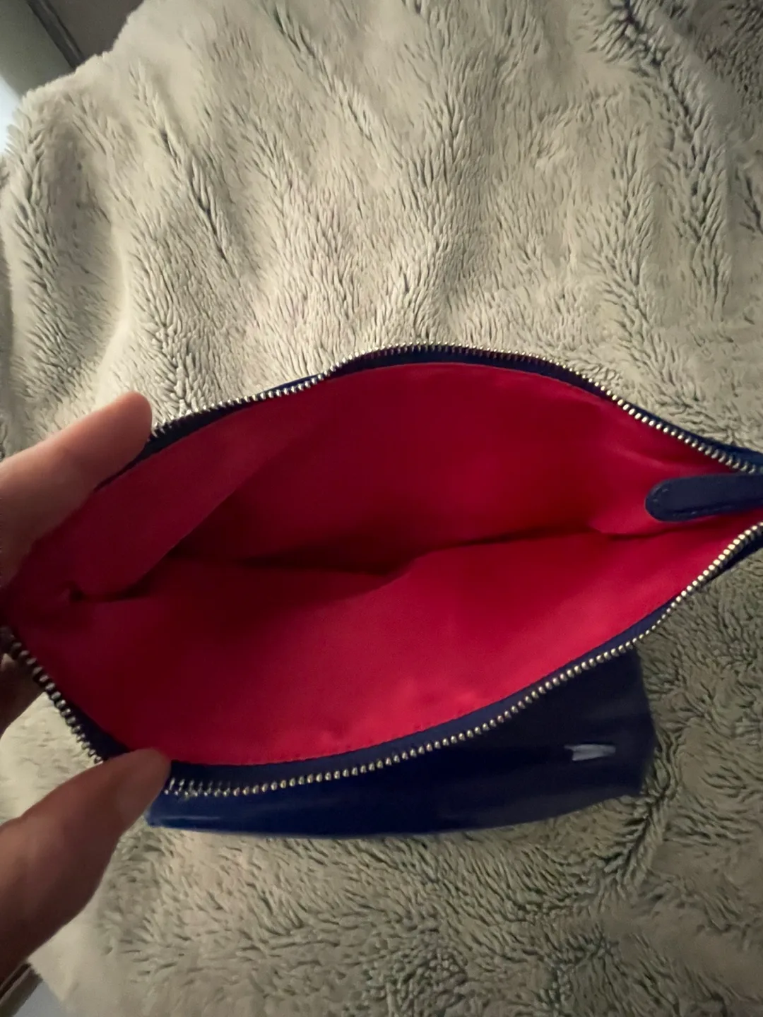 Material Girl Blue Clutch image indicator(6)