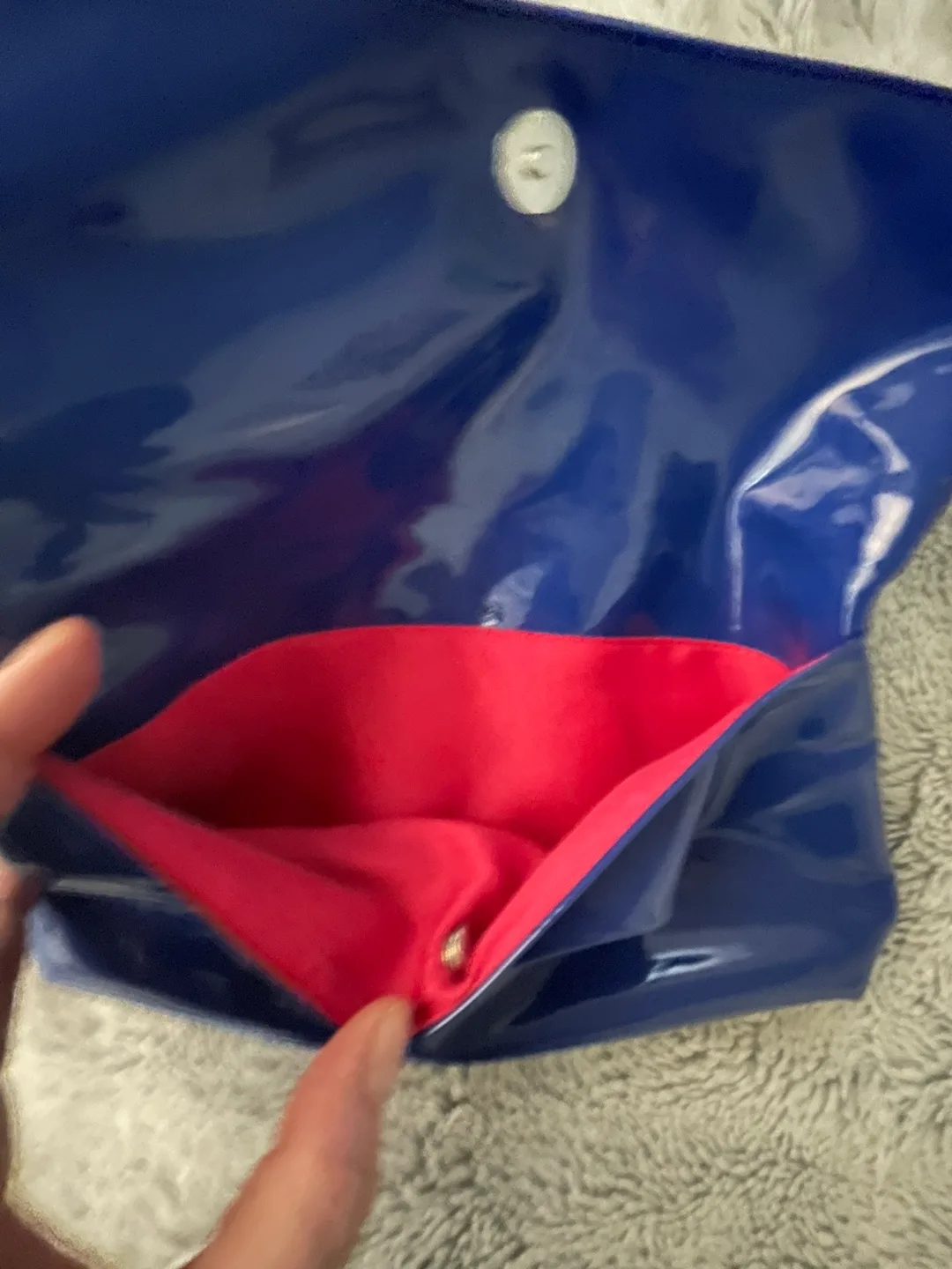 Material Girl Blue Clutch image indicator(7)