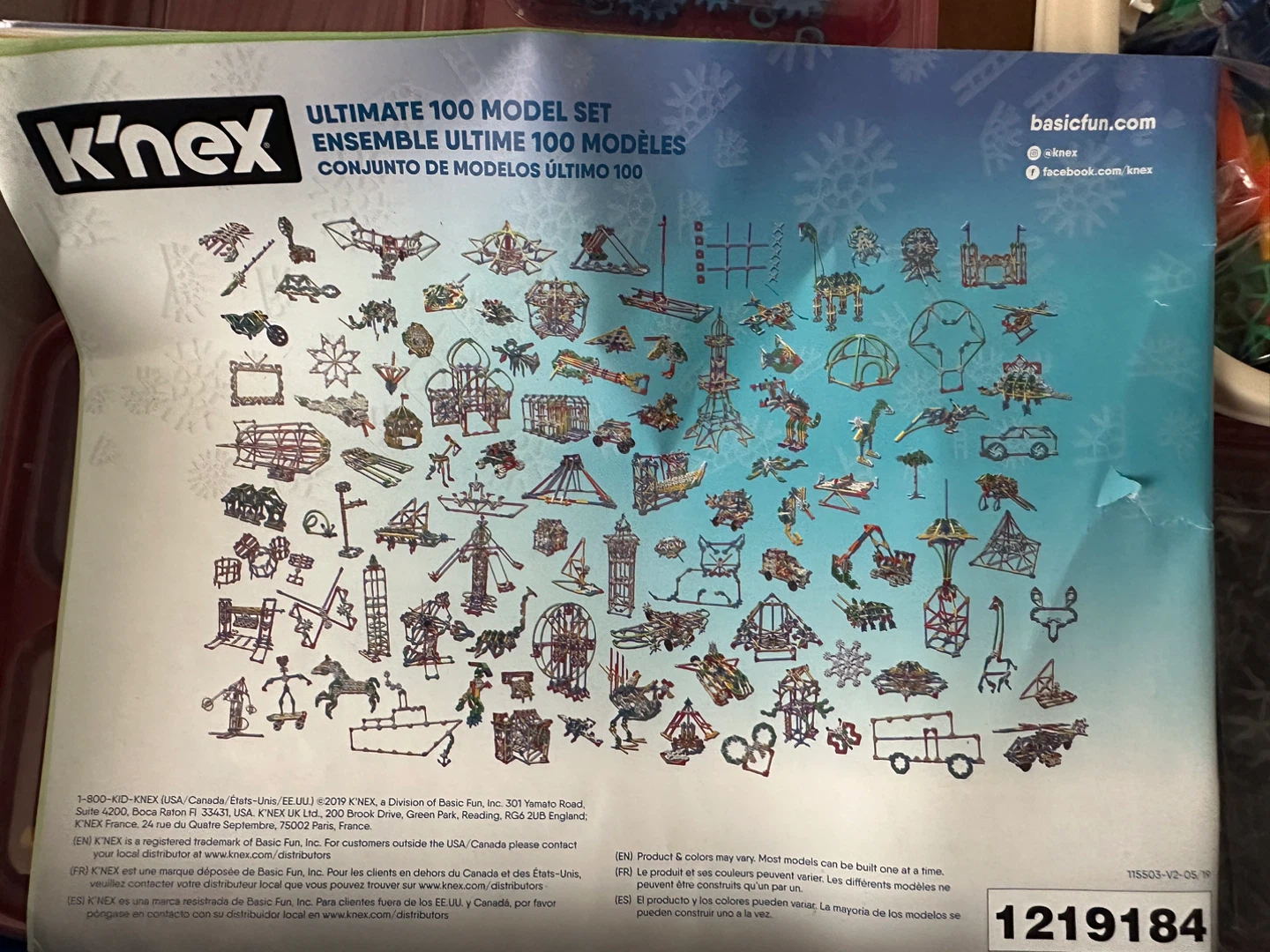 K'NEX Ultimate 100 Model Set - 863 Pieces - photo 2