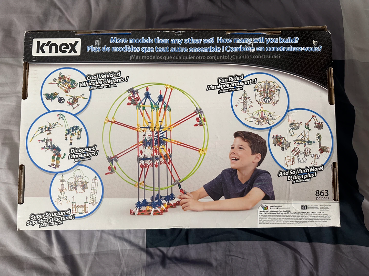 K'NEX Ultimate 100 Model Set - 863 Pieces