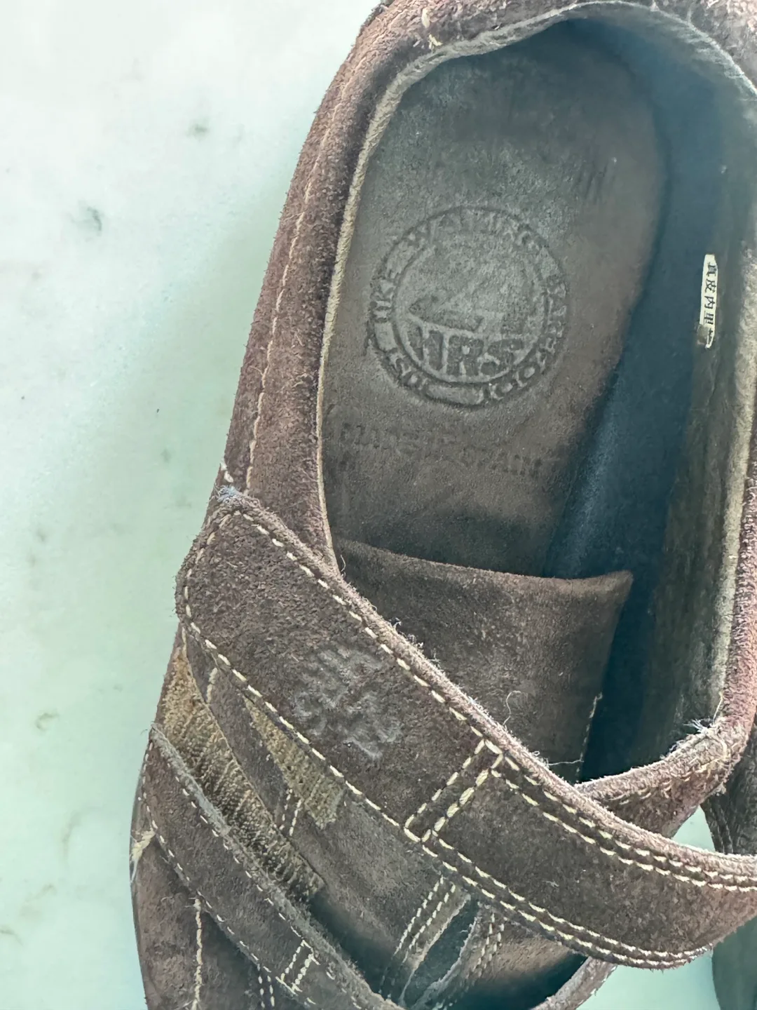 HRS Brown Suede Shoes - Size 38 image indicator(4)