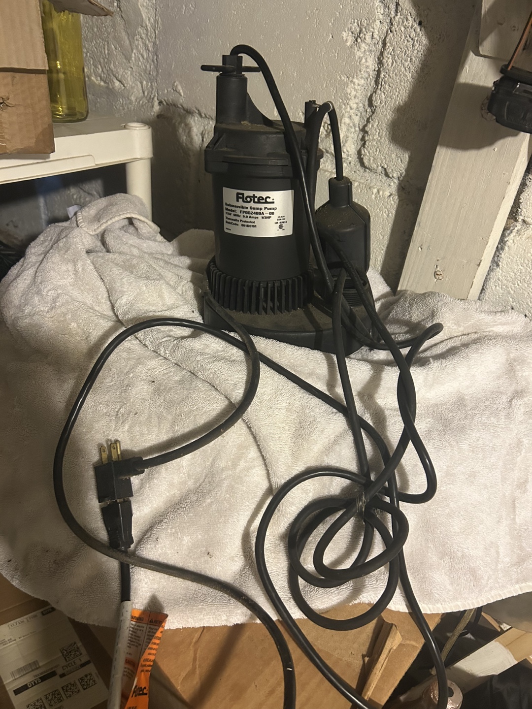 Flotec Submersible Sump Pump FPOS2400A-08