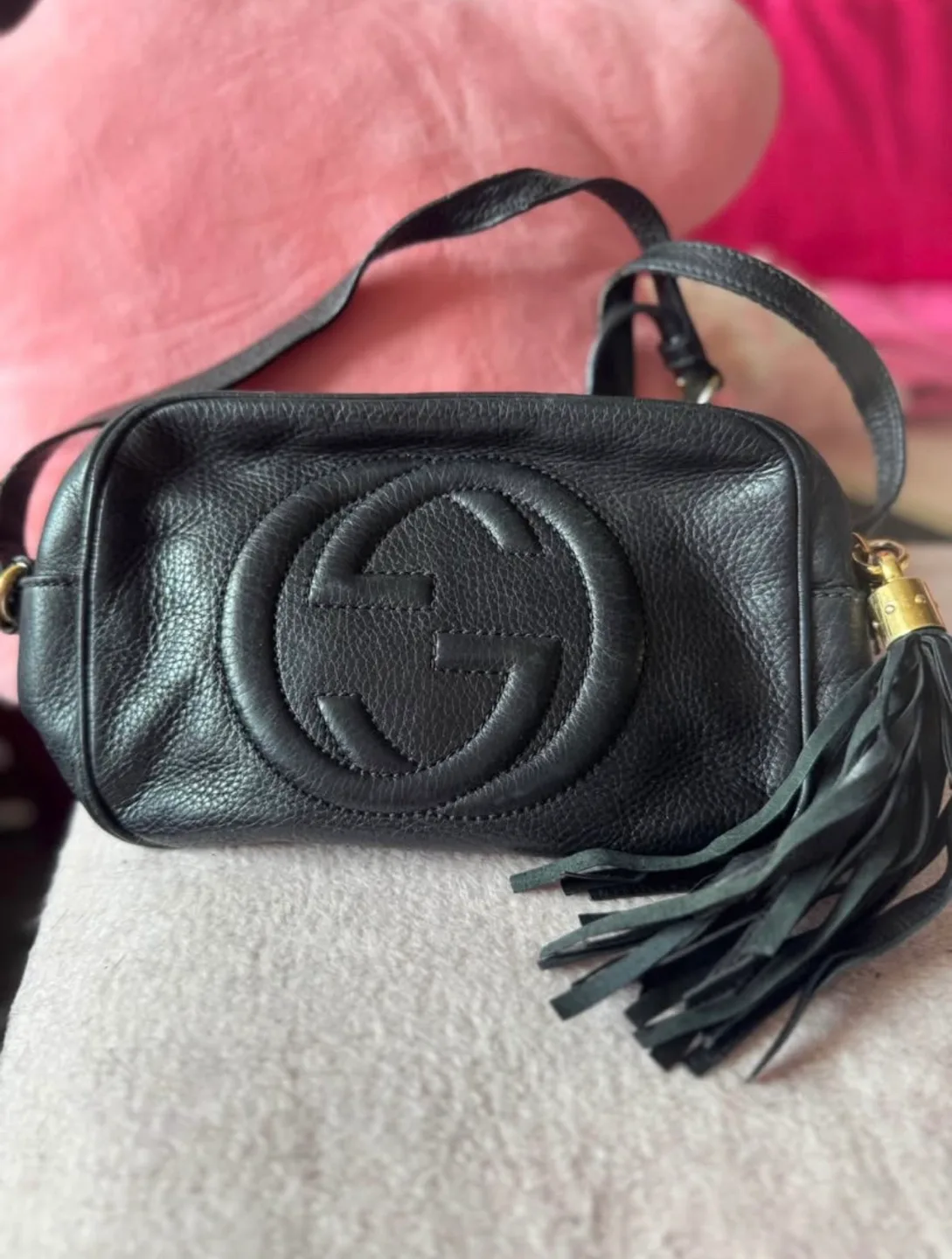 Gucci Soho Disco Bag - Black Leather thumbnail