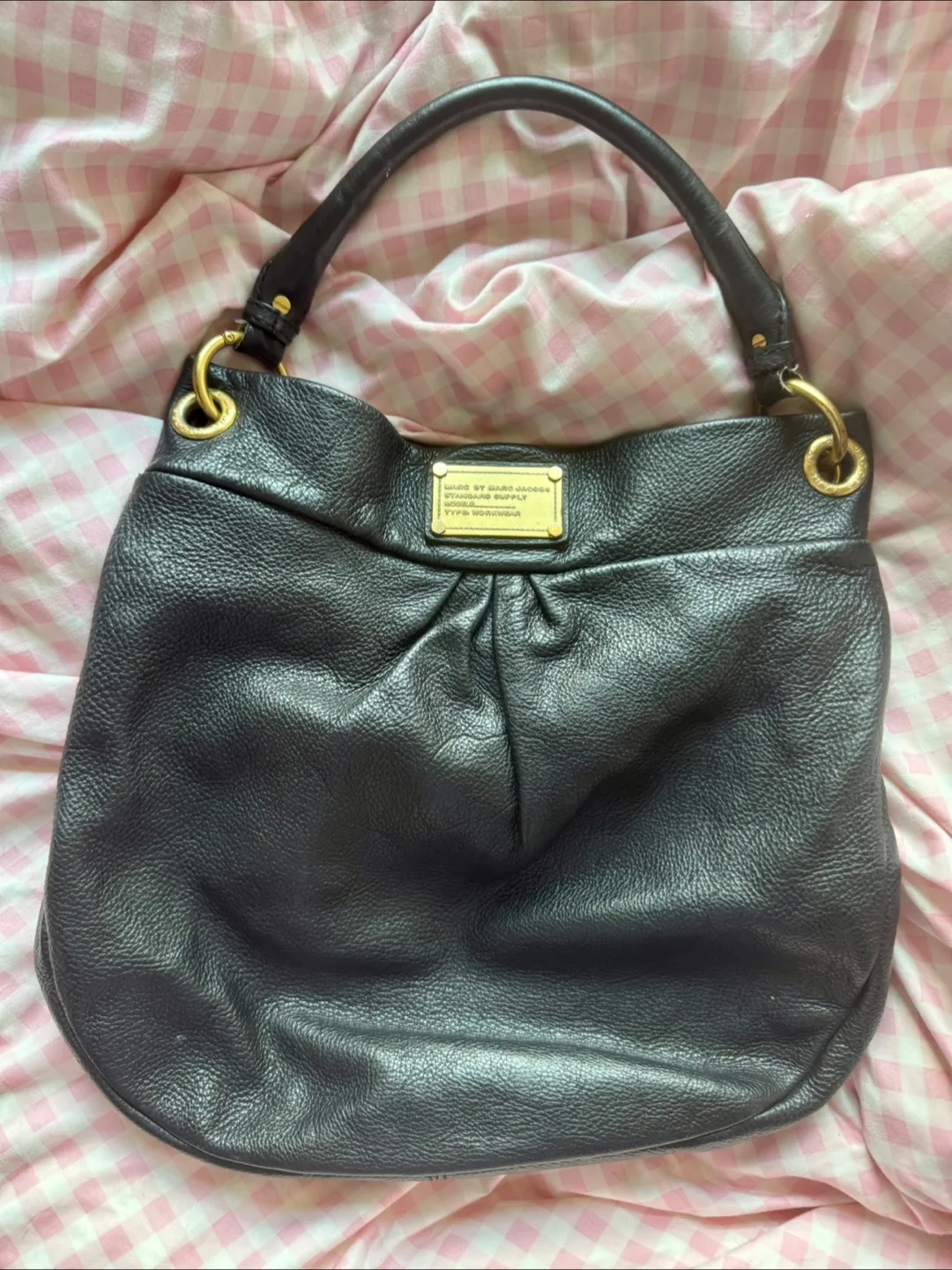 Marc by Marc Jacobs Black Leather Handbag thumbnail