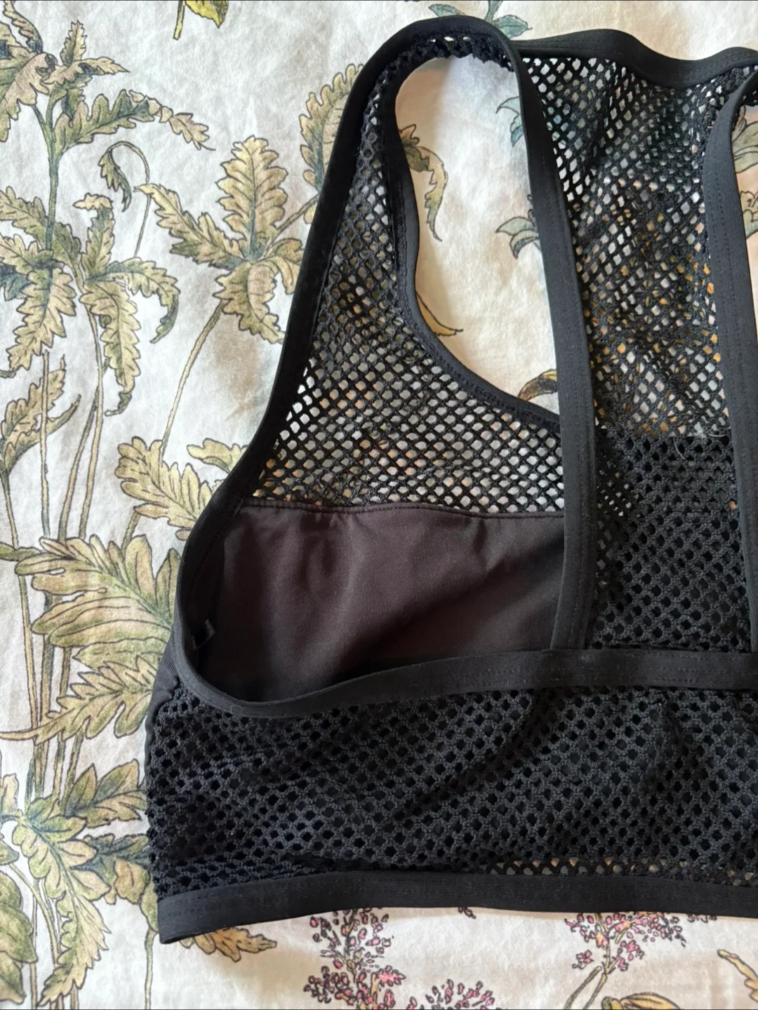 CALVIN KLEIN - Black Mesh Swim Bikini Top! image indicator(7)