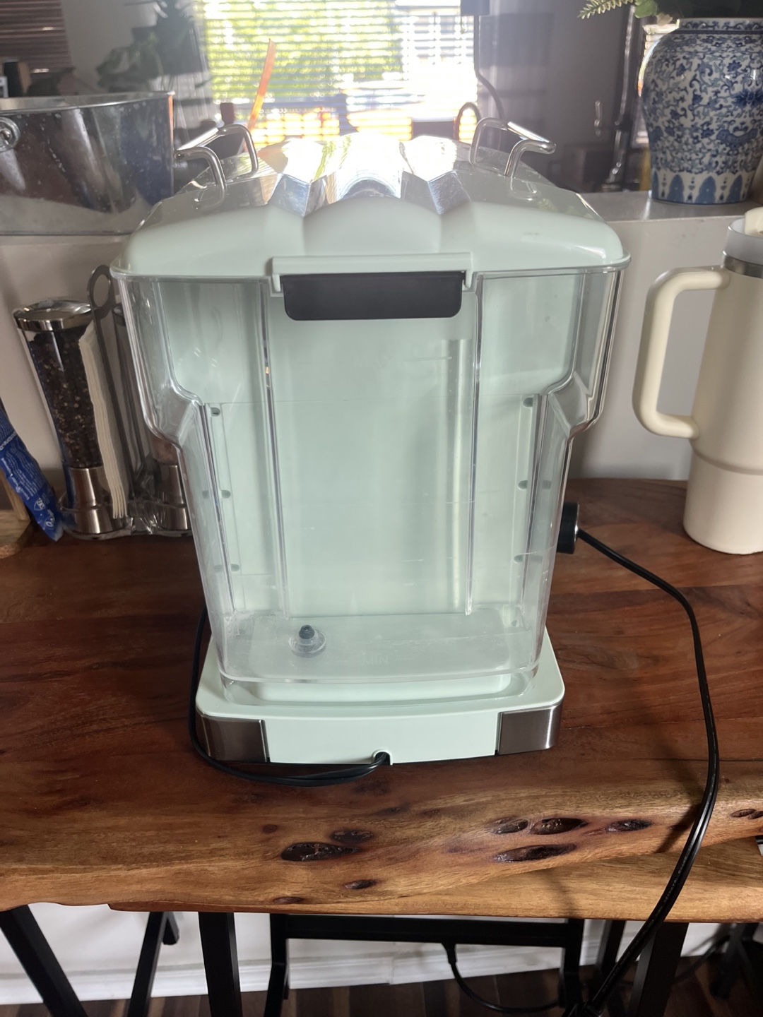 Vintage Looking SumSaty Espresso Machine - Mint Green - photo 3