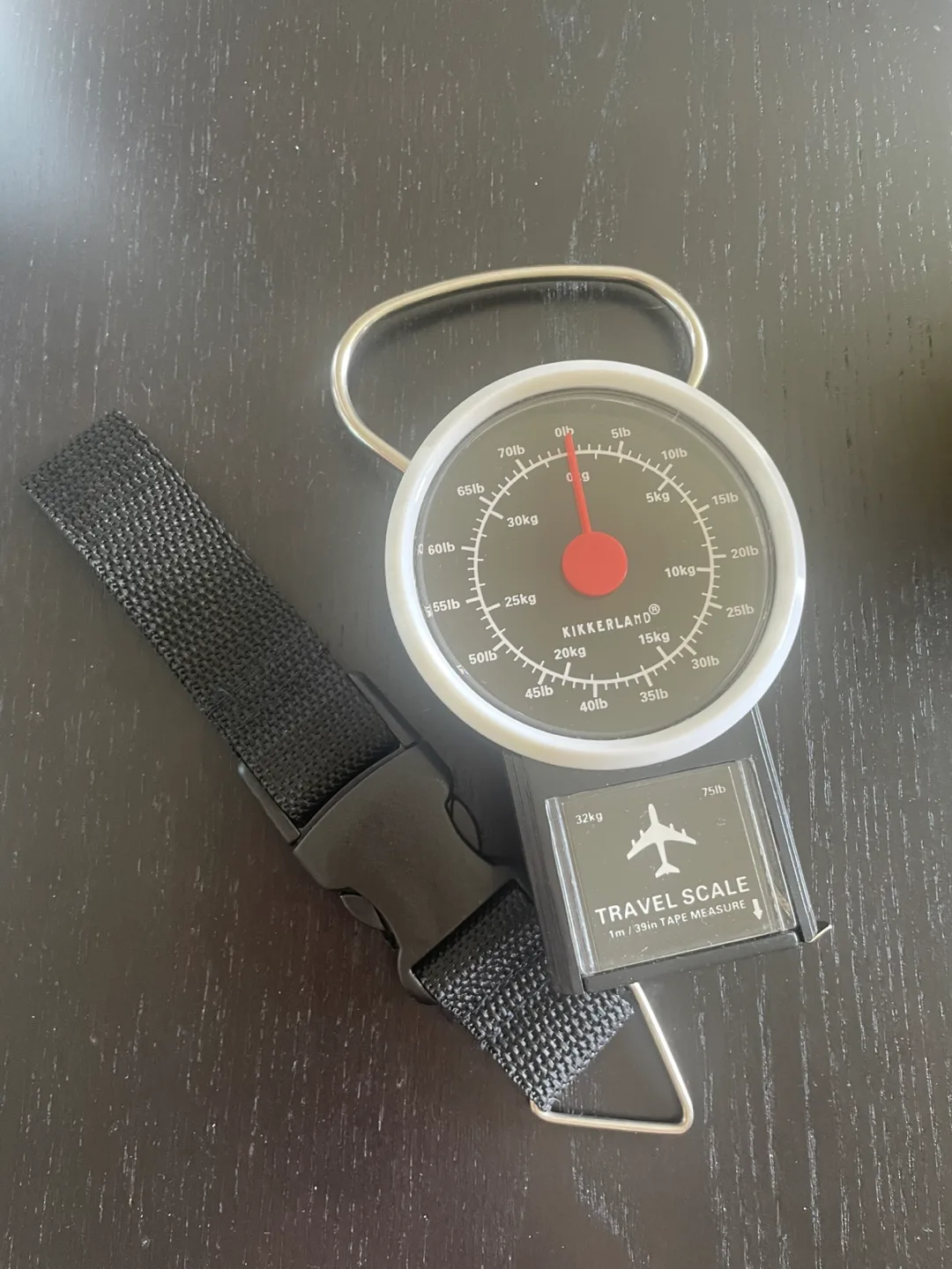 Kikkerland Travel Scale with Tape Measure image indicator(3)