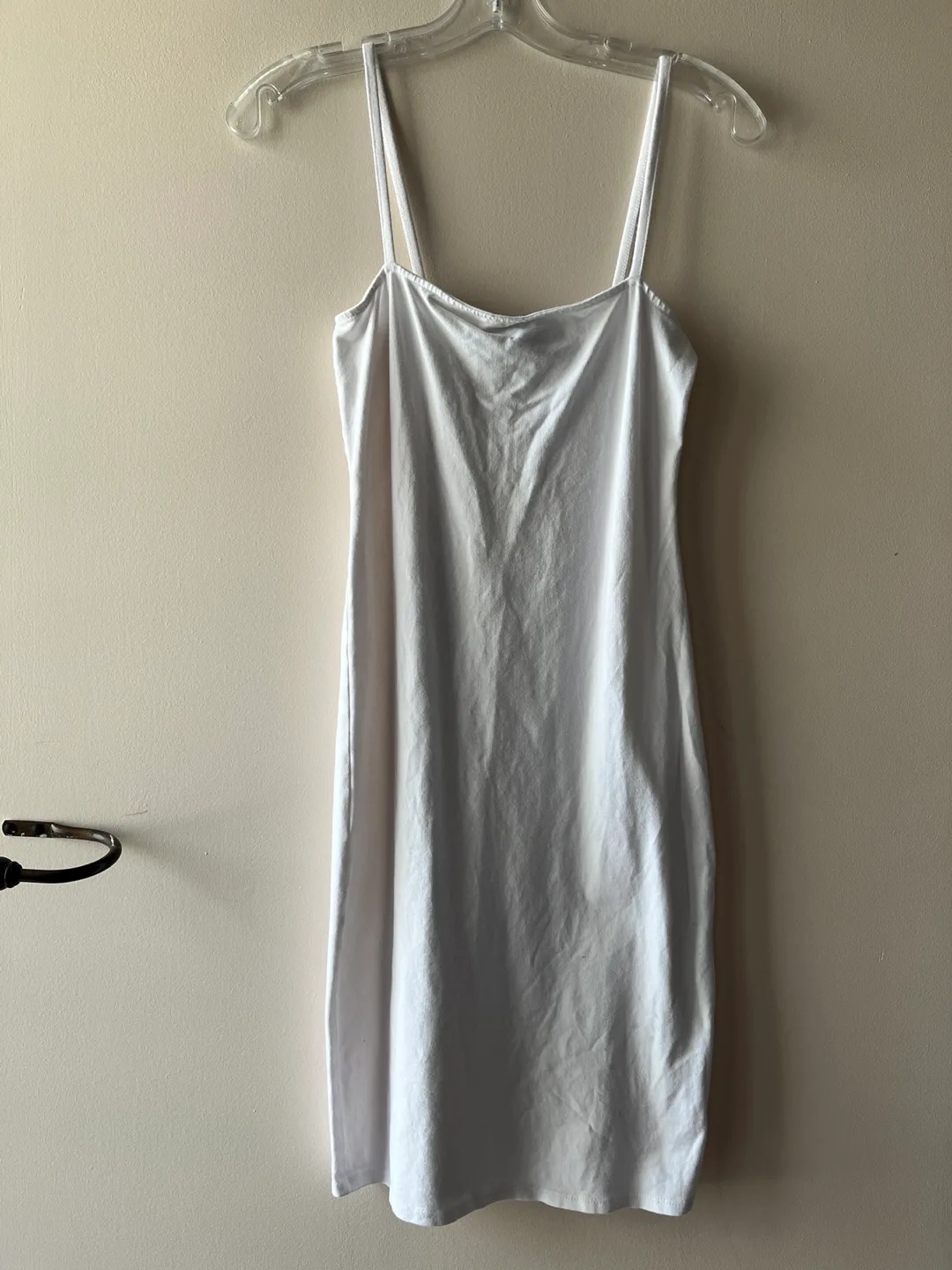 Forever 21 White Bodycon Mini Dress - Size M image indicator(3)