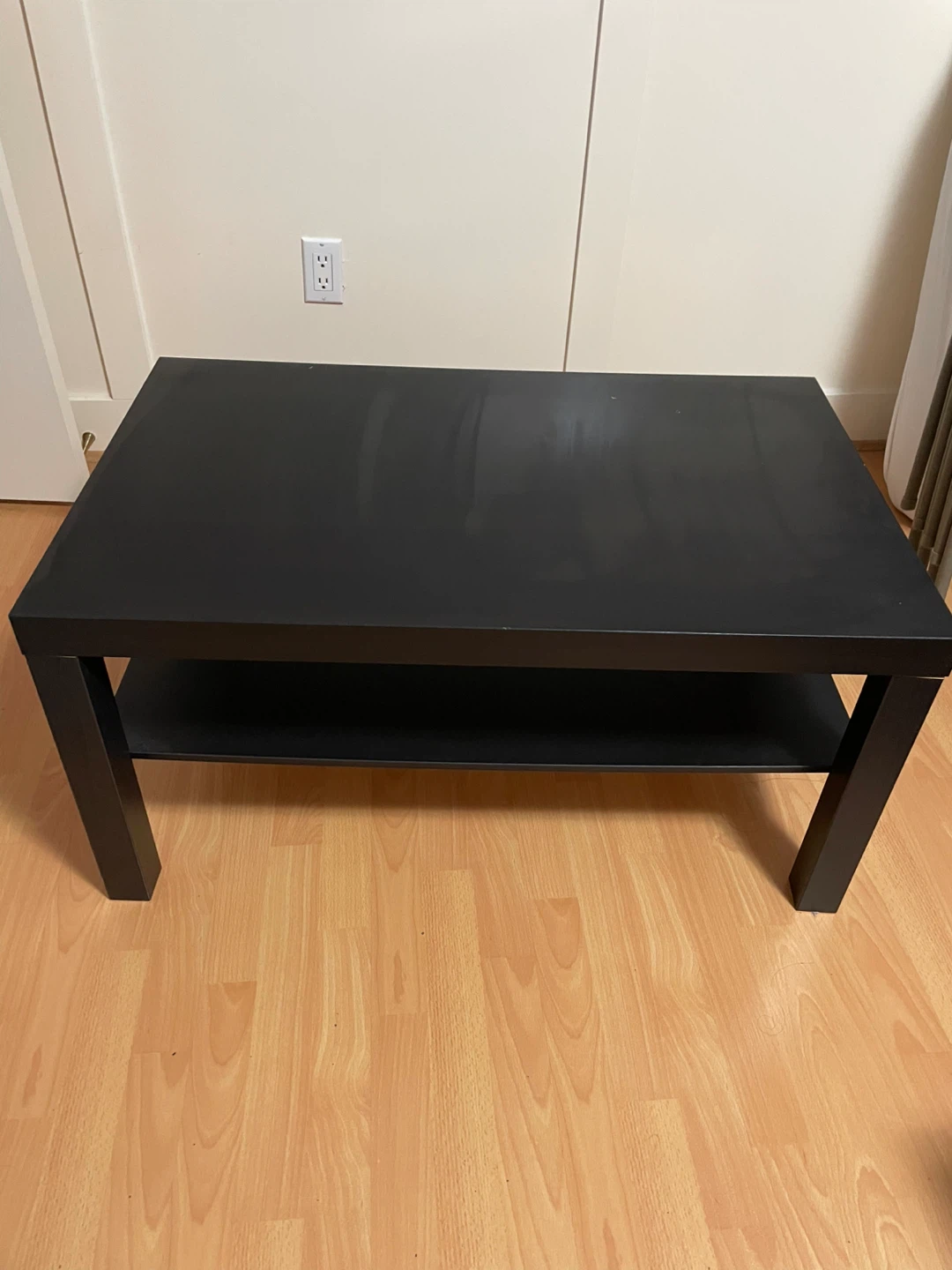 Ikea Lack Black Coffee Table + Side Tables and TV Stand - photo 3