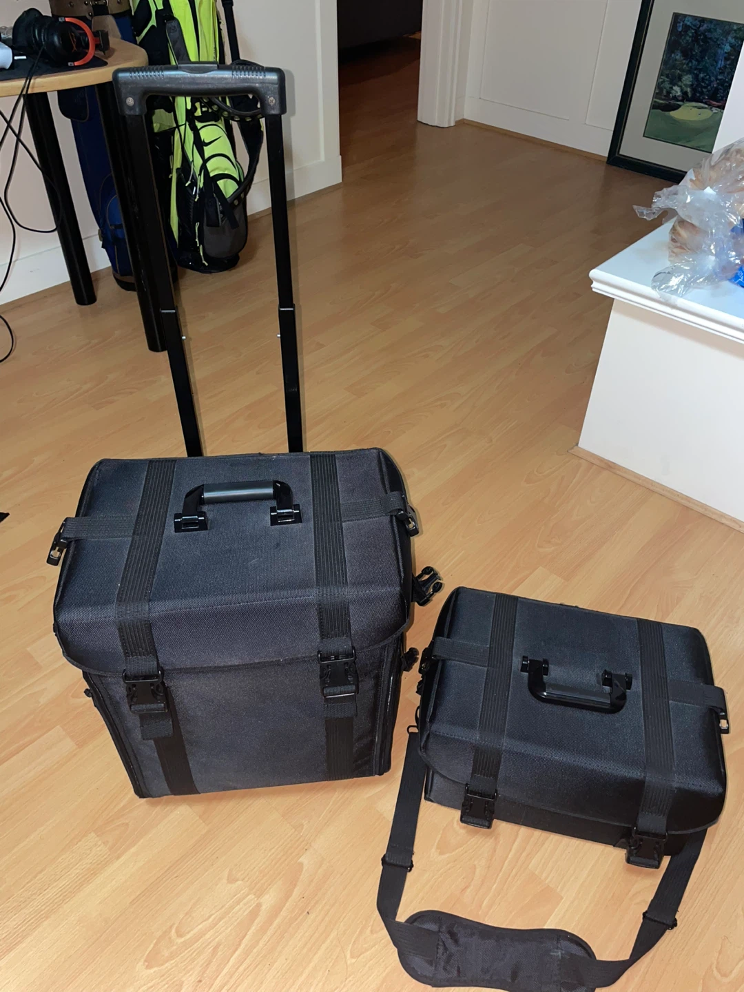 Rolling Makeup Artist Train Case - Black - photo 2