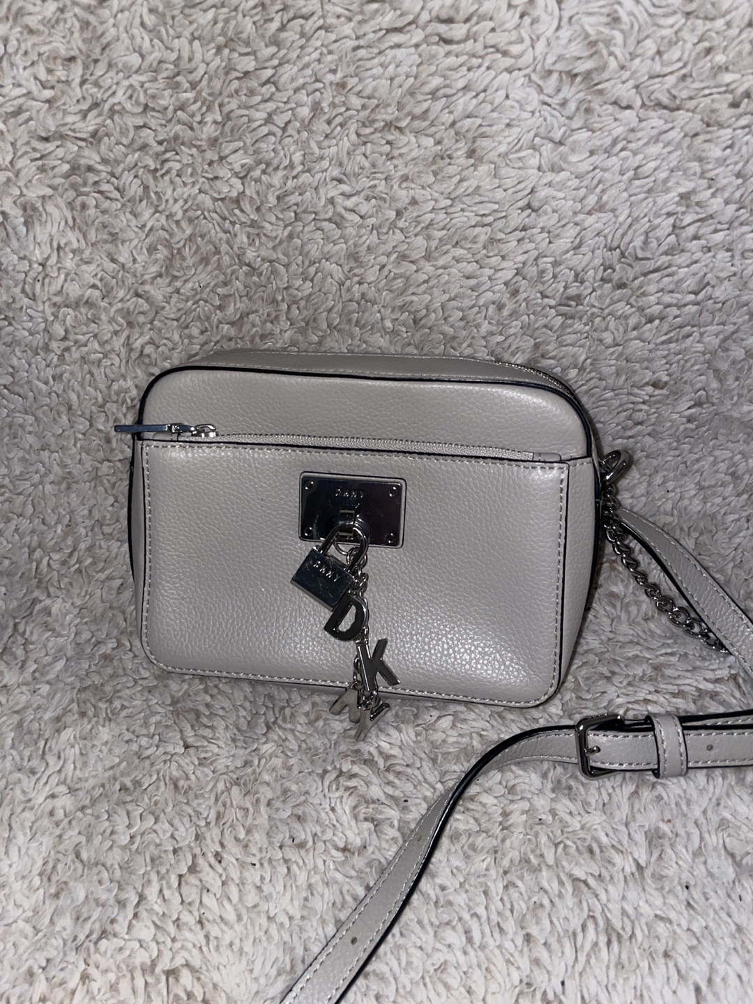 DKNY Crossbody Bag - Light Grey - photo 2