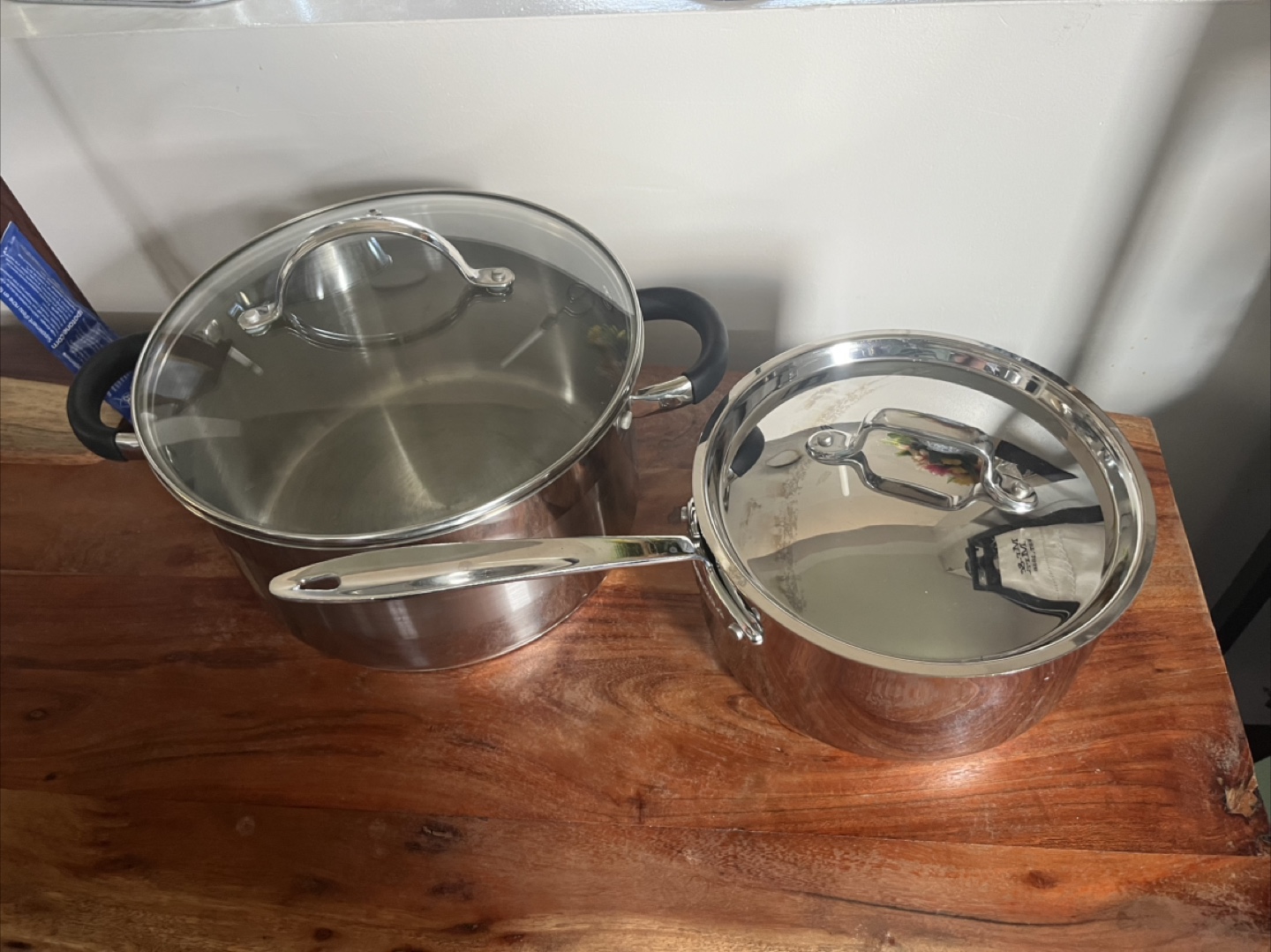 Stainless Steel Pots with Lids