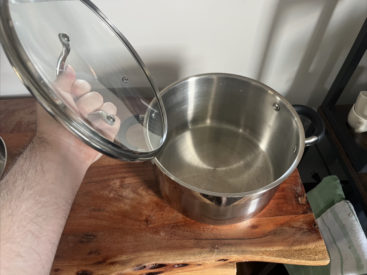 Stainless Steel Pots with Lids - photo 2