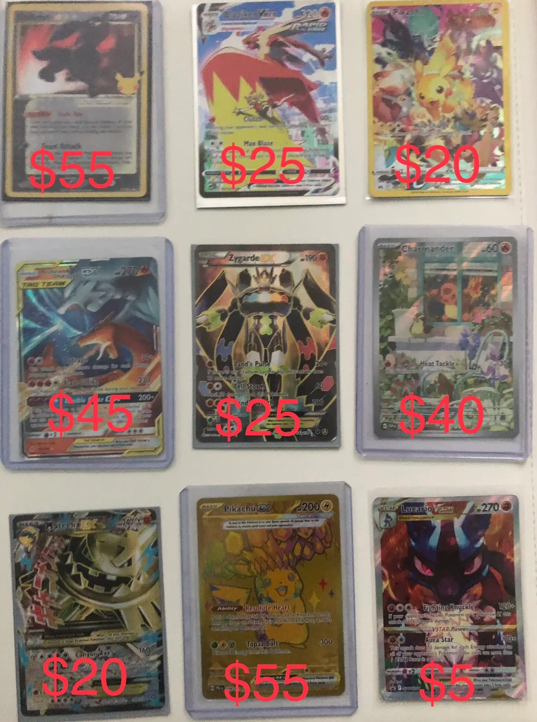 Rare Pokémon cards thumbnail