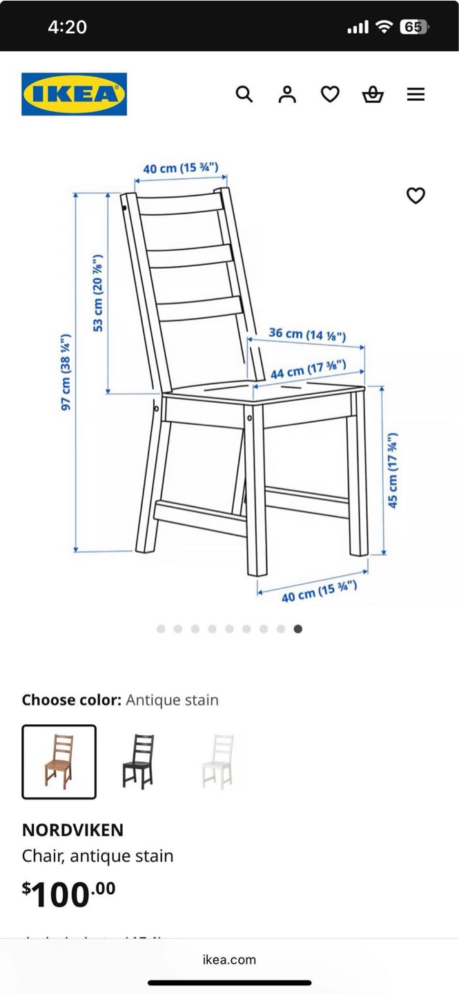 Wooden Table and Chair Set - photo 5