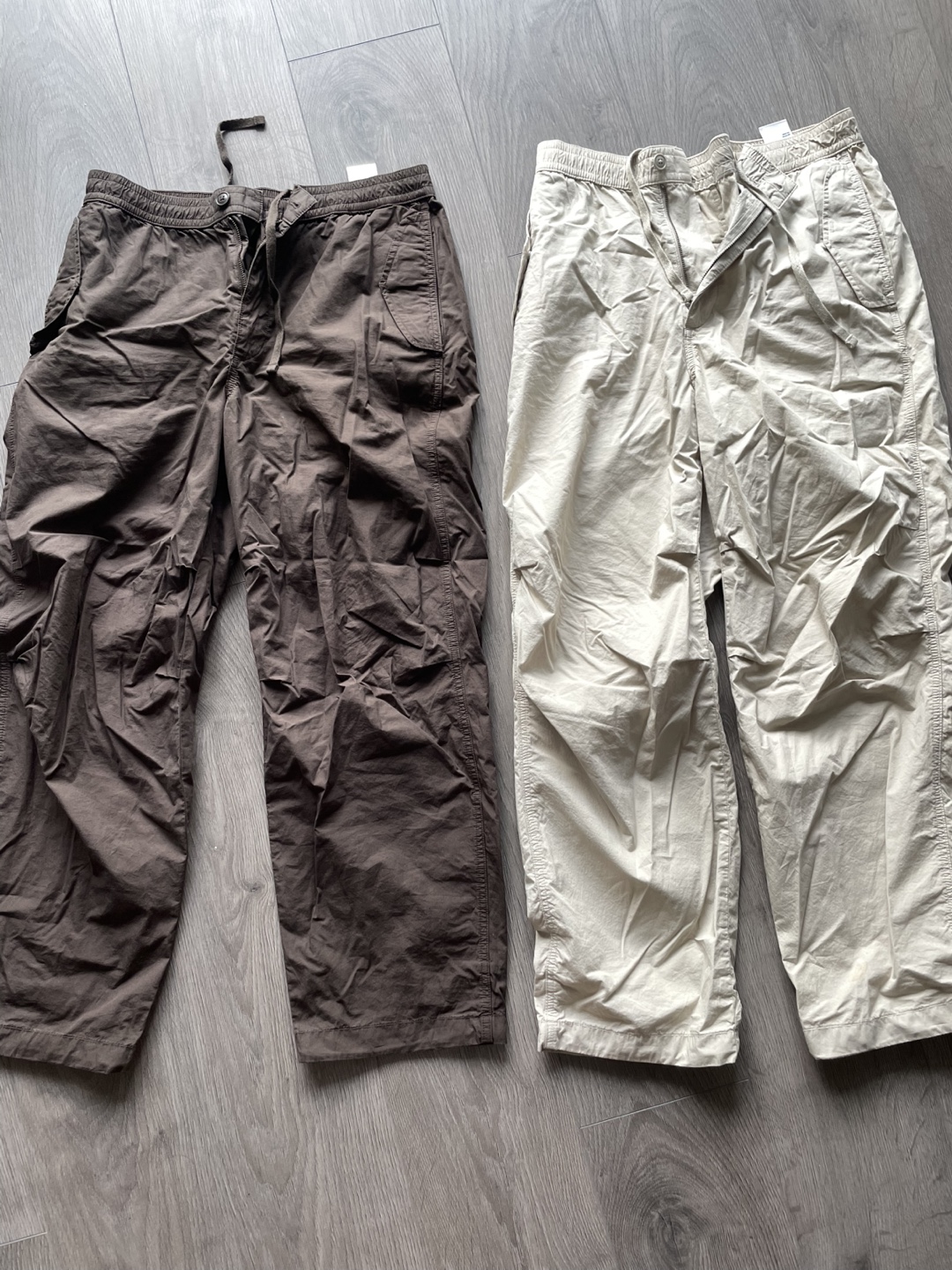 Two pairs of Uniqlo U pants