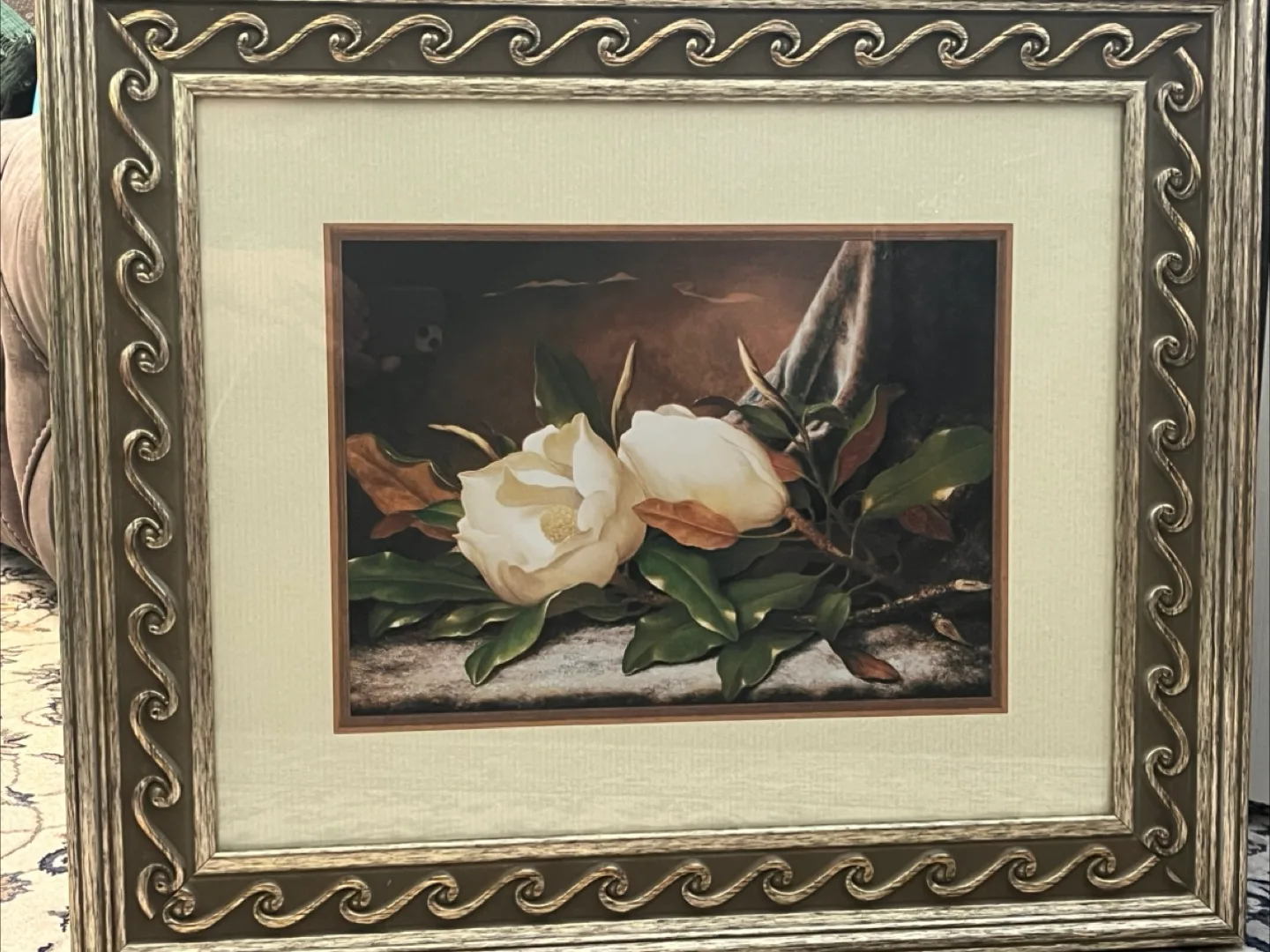 Framed Floral Print thumbnail