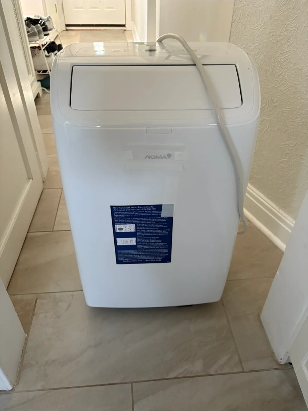 Almost new 10,000 BTU Noma portable air conditioner thumbnail