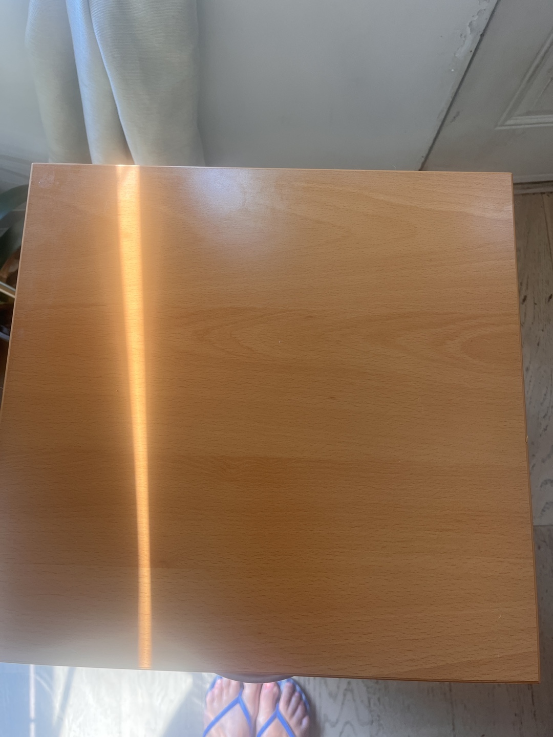 Wooden 3-Drawer Bedside Table - photo 2